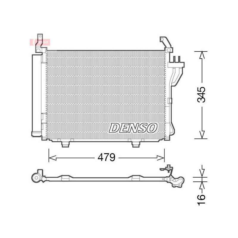 CONDENSEUR HYUNDAI I10 08