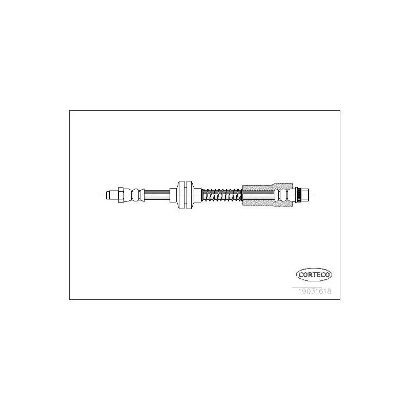 FLEXIBLE DE FREIN FIAT ULYSSE-SC