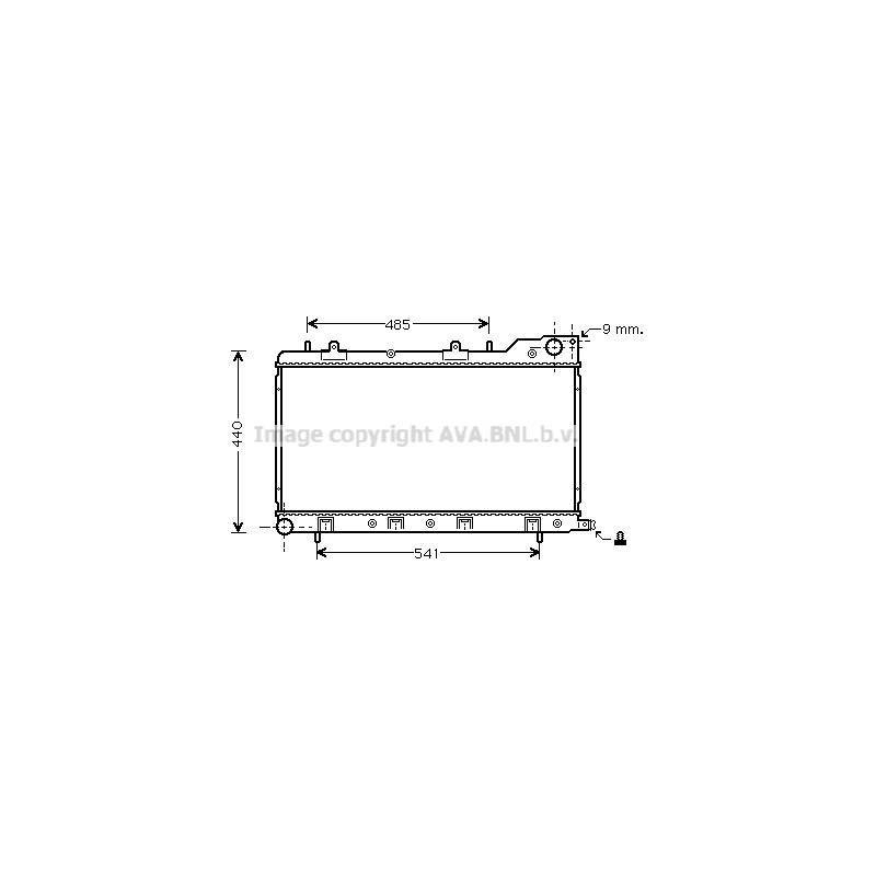 RAD EAU-VL/VUL- SUBARU- PRE