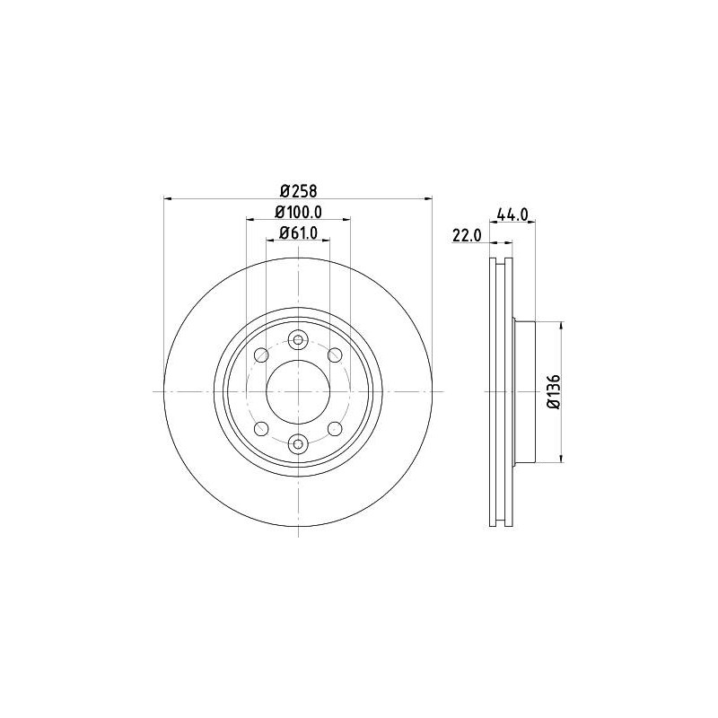 55552PRO DISQUE FRE - PRIX UNIT.CAR