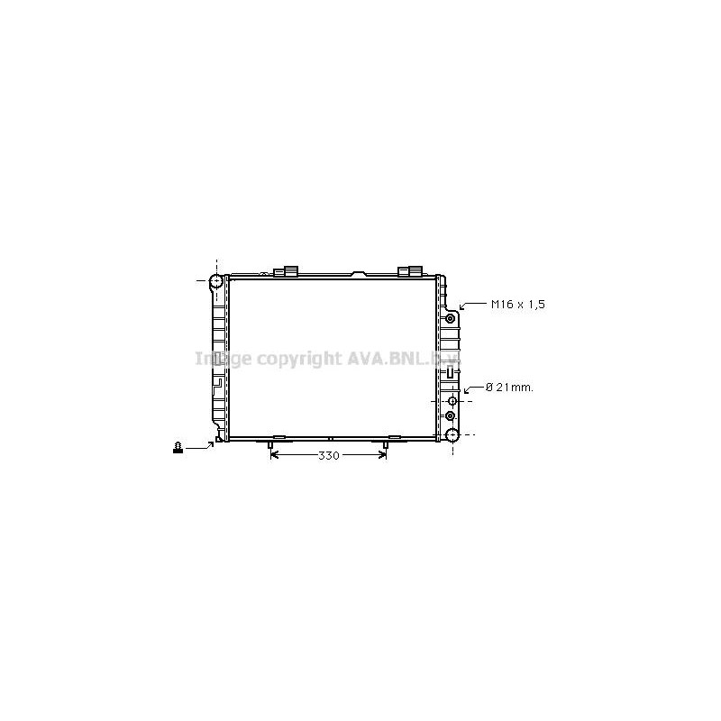 RAD EAU-VL/VUL- MERCEDES- ALT