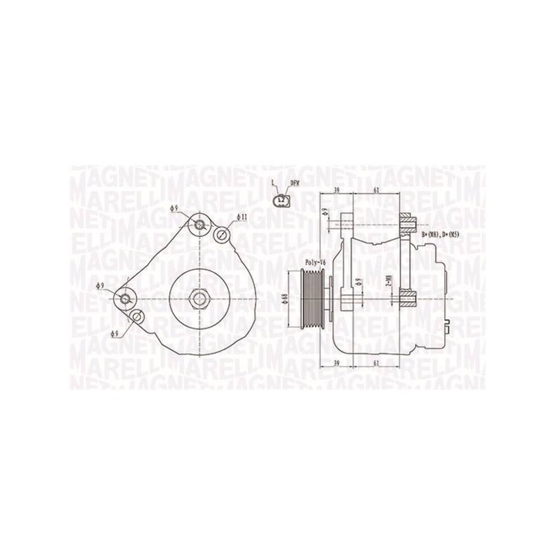 ALT EQ POUR VW POLO/TRANSPORTER IV