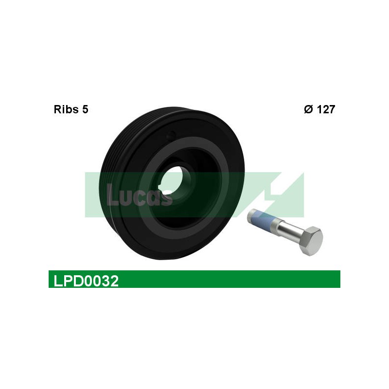 LUCAS DAMPER PULLEY WITH SCREW