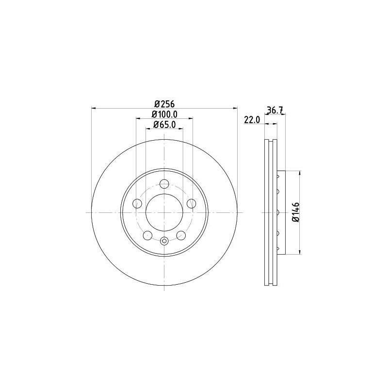 53953PRO DISQUE FRE - PRIX UNIT.CAR