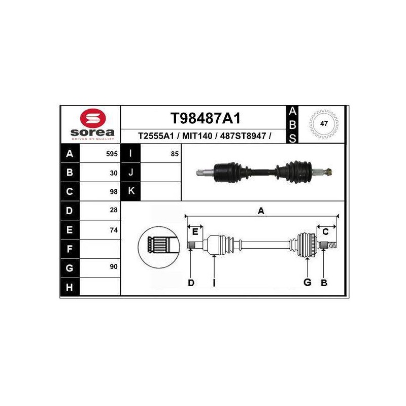 TRANSMISSION / L200 2.5 DI-D (AV)