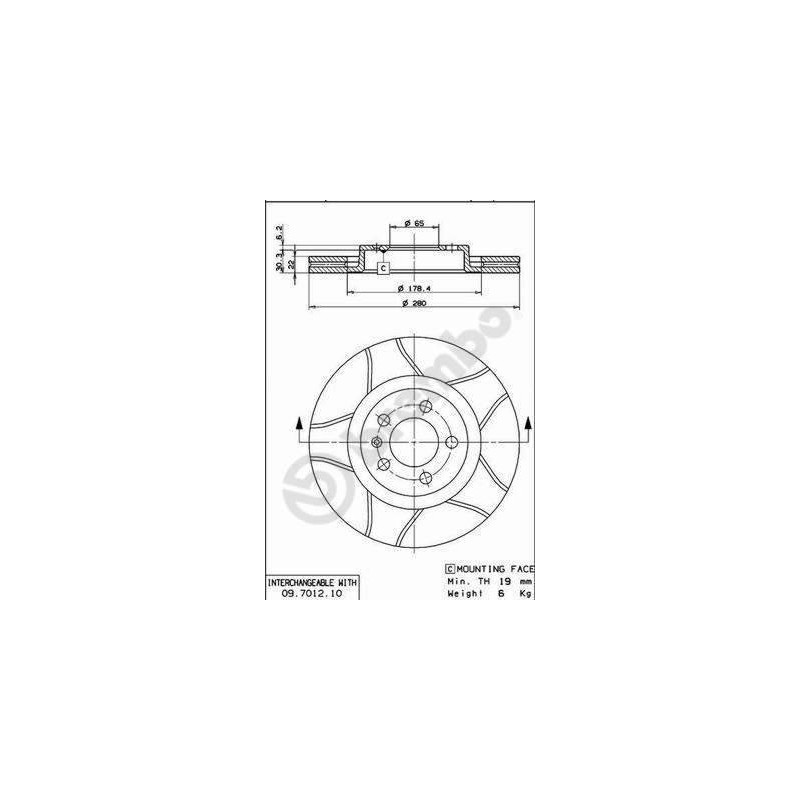 DISQUE DE FREIN MAX