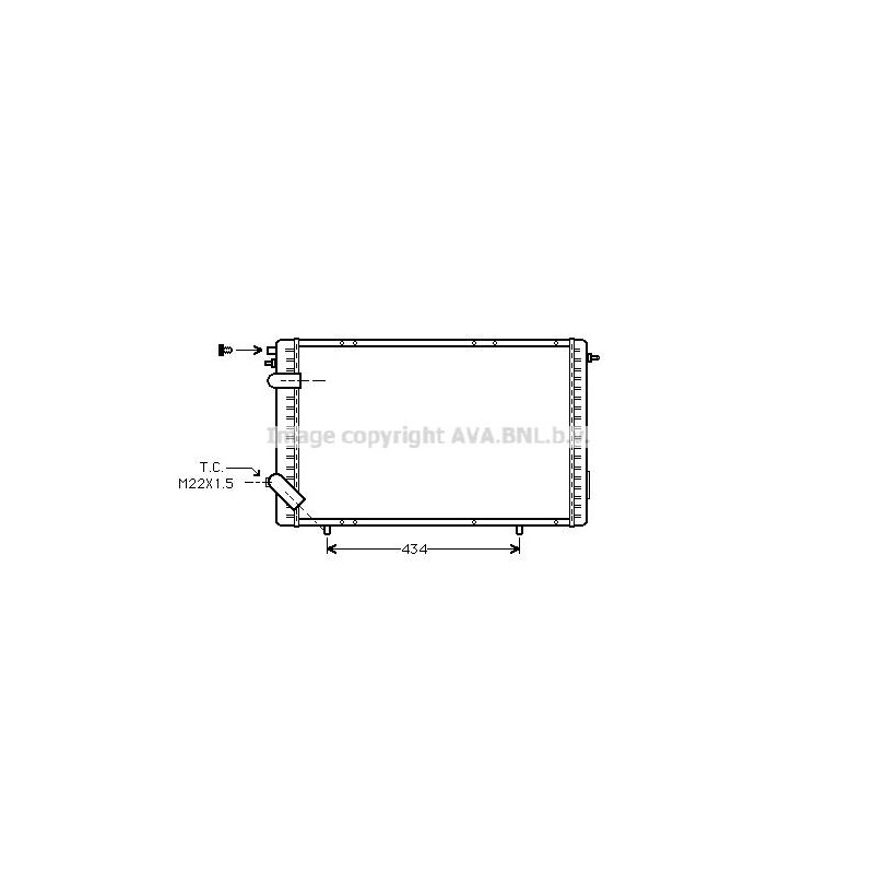 RAD EAU-VL/VUL- RENAULT- ALT