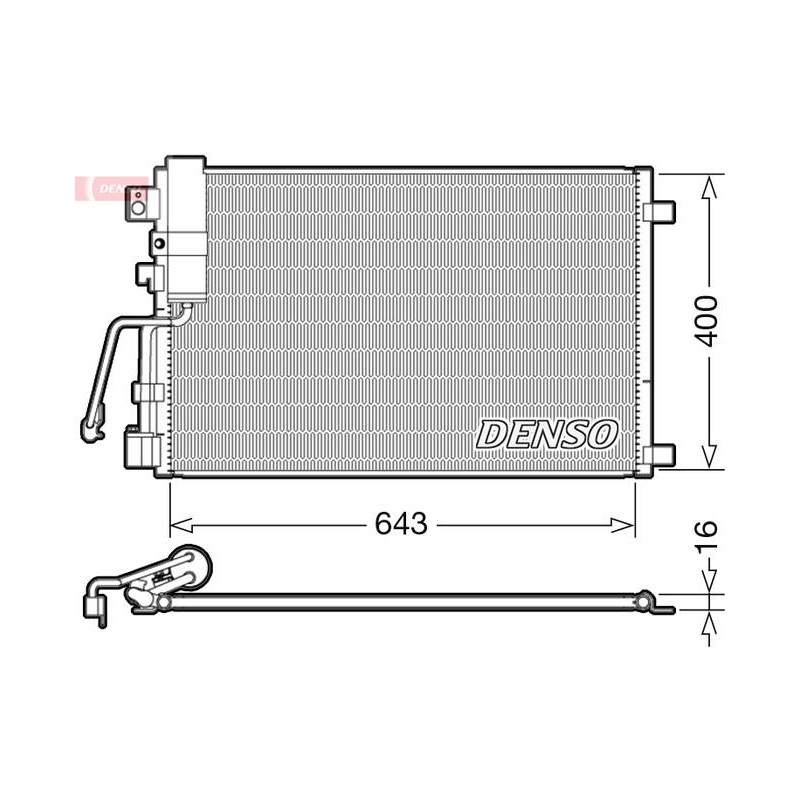CONDENSEUR NISSAN