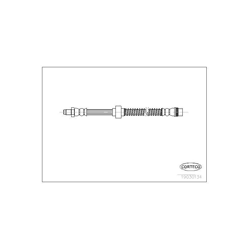 FLEXIBLE DE FREIN CITROEN XSARA