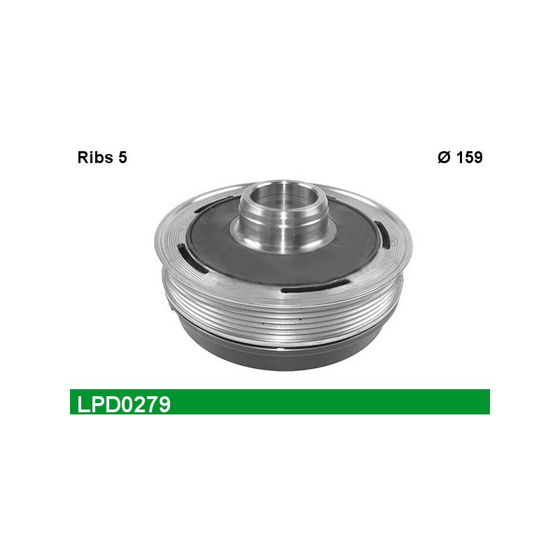 LUCAS DAMPER PULLEY WITHOUT SCREW