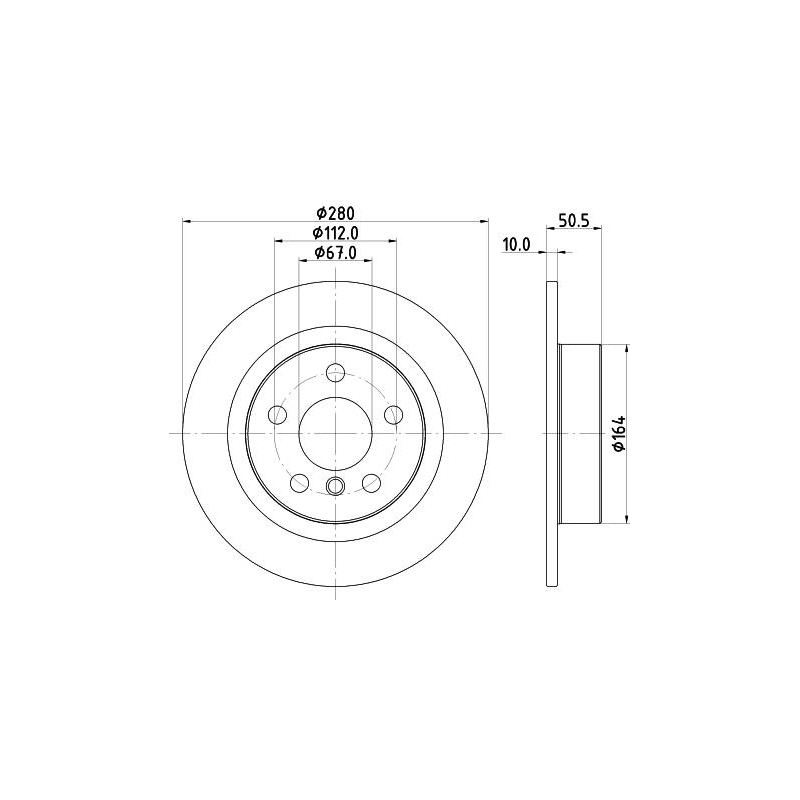 55746PRO DISQUE FRE - PRIX UNIT.CAR