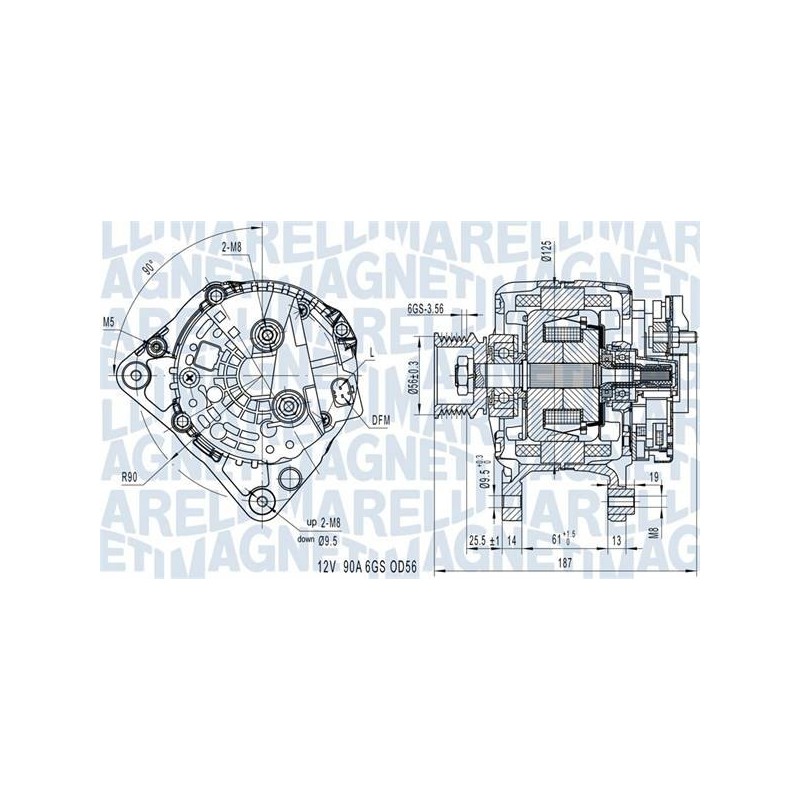 ALT EQ POUR AUDI A2/SKODA FABIA I