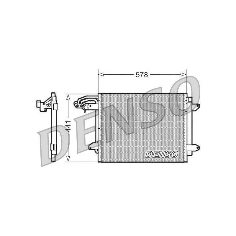 CONDENSEUR VW TOURAN/CADDY