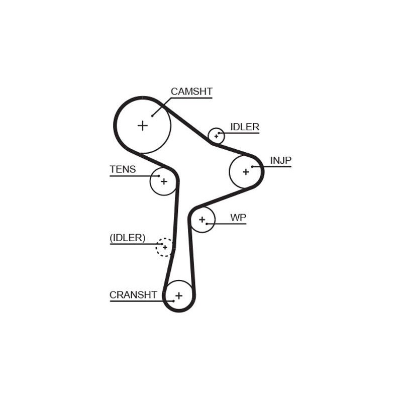 COURROIE DISTRIBUTION