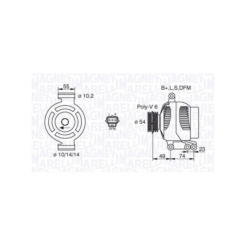 ALT EQ POUR FORD FIESTA V / KA