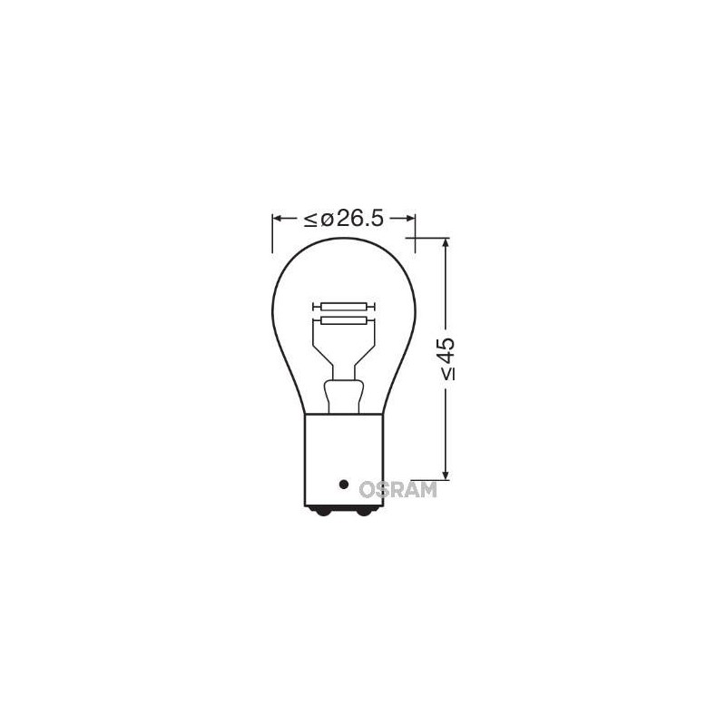 ORIGINAL P21/4W 12V BLI2