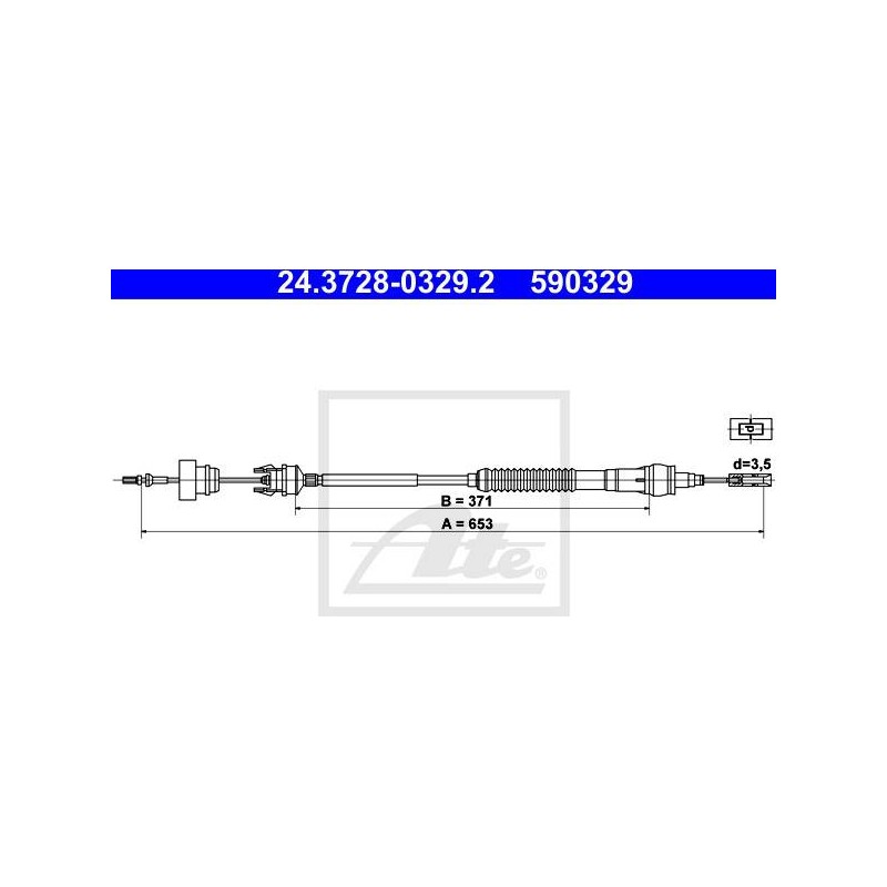 CABLE D EMBRAYAGE