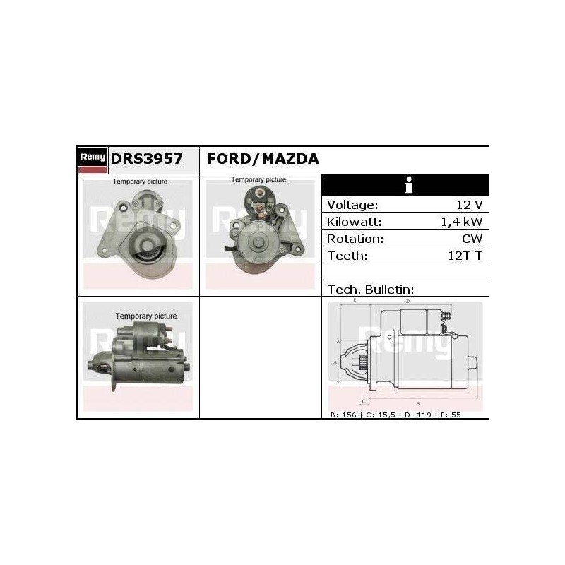 DEMARREUR - REMY REMANUFACTURED - F