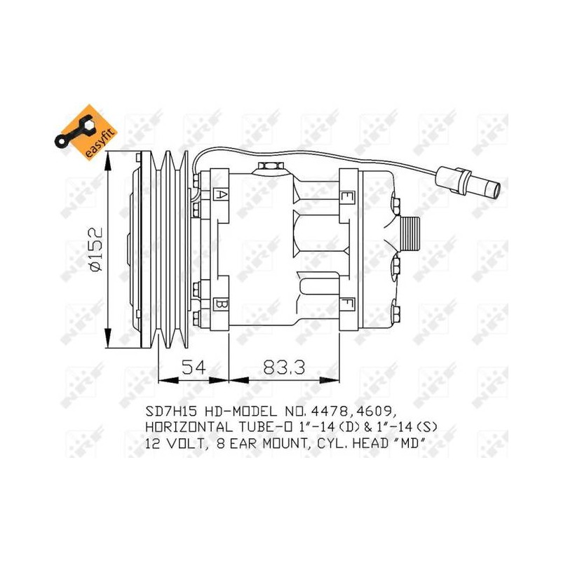 COMP CASE CY/MX/MAGNUM/MAXXUM COMPR