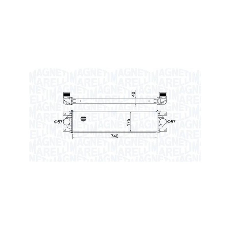 INTERCOOLER MASTER II 2.5 DCI 120