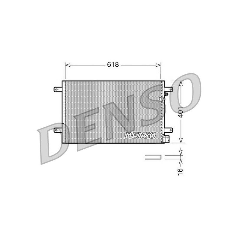 CONDENSEUR AUDI A6