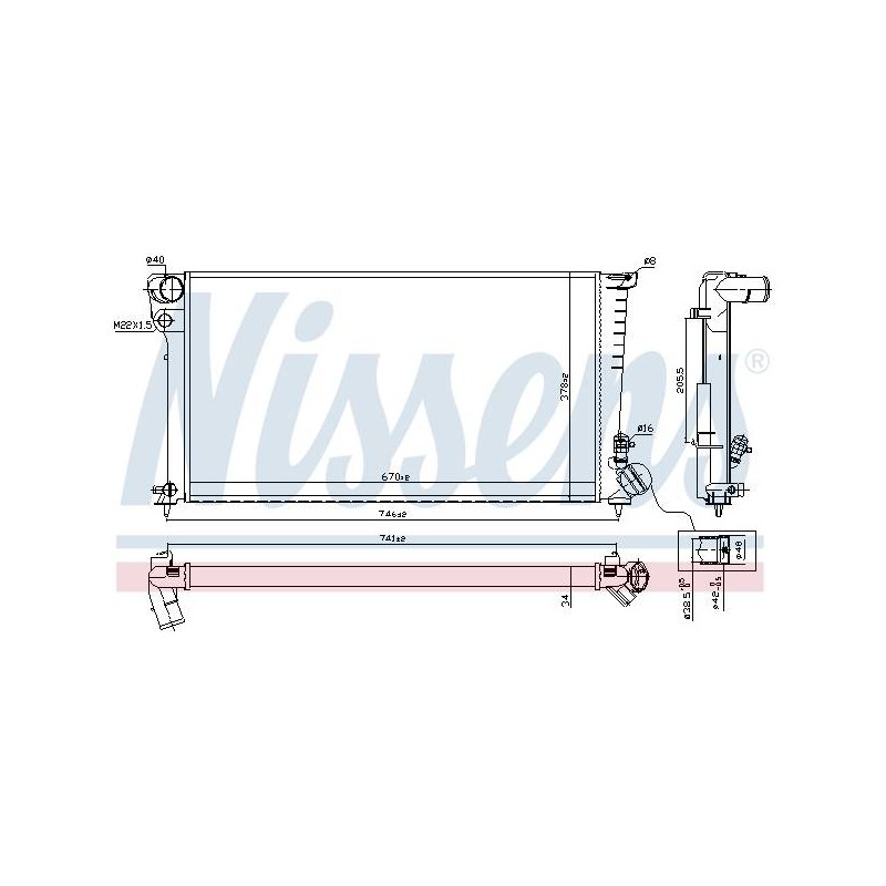 RAD.MOT CITROEN BERLINGO (1997) 1.8