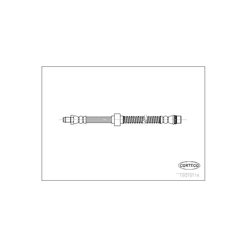 FLEXIBLE DE FREIN CITROEN ZX