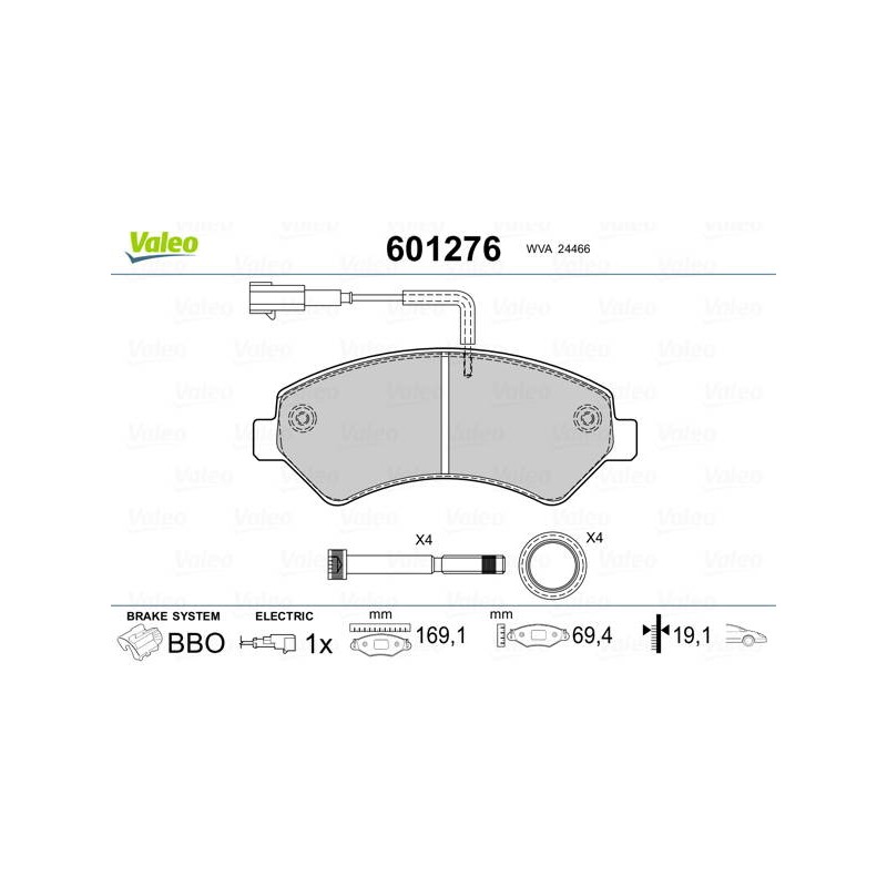 PLAQ FREIN PEUGEOT BOXER III AV