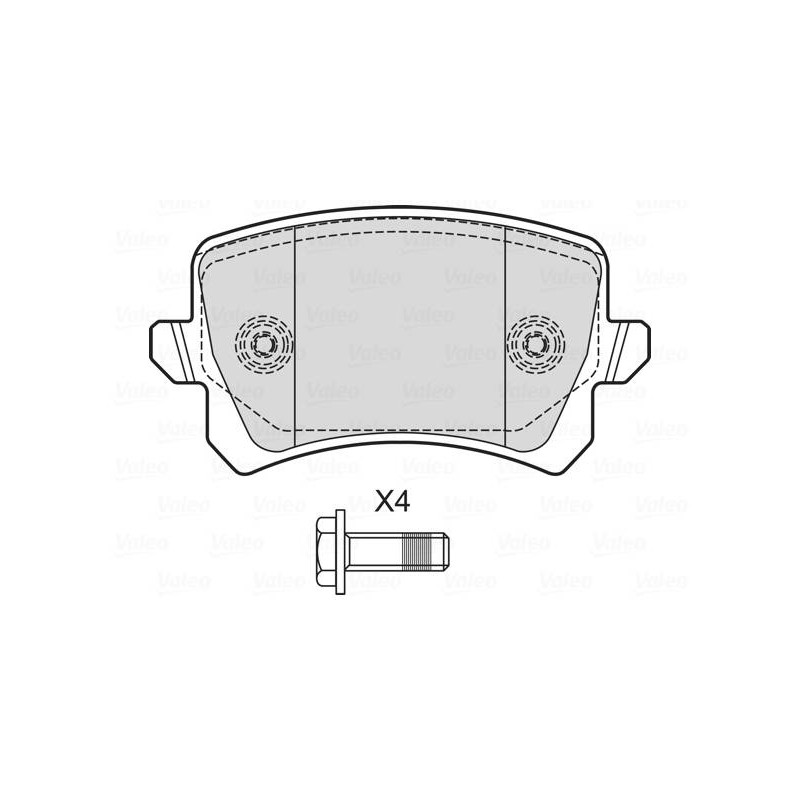 PLAQ FREIN VW PASSAT AUDI Q3 RR