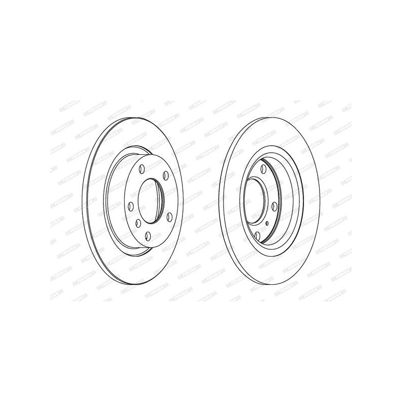 DISQUES DE FREIN VL (2P.)