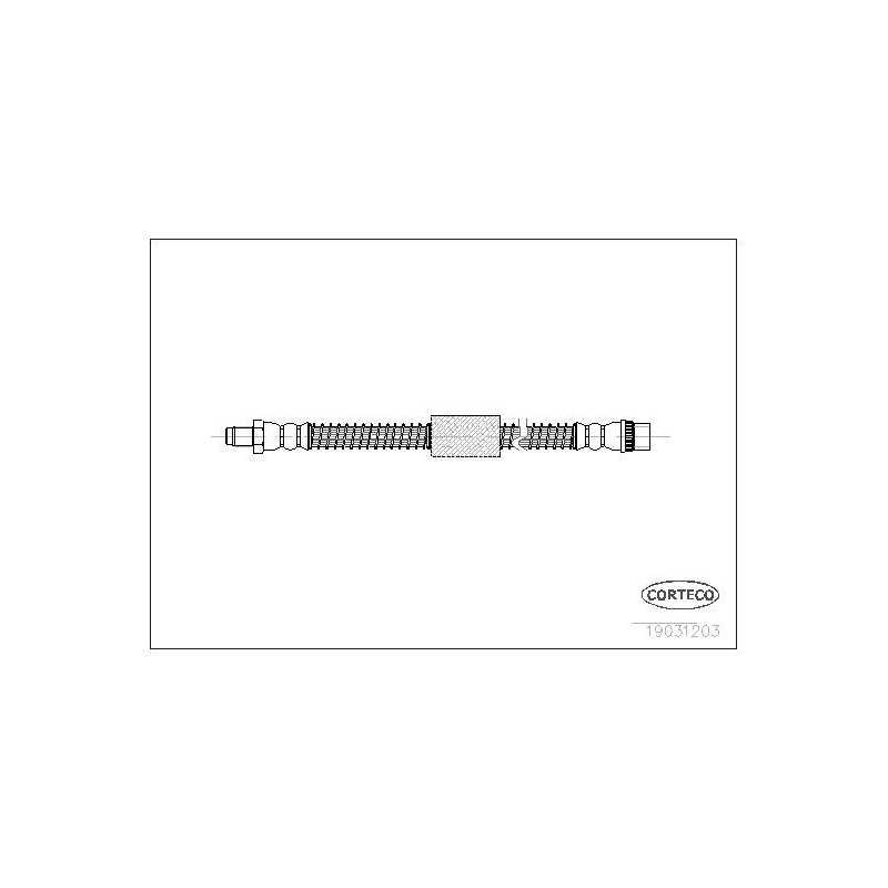 FLEXIBLE DE FREIN OPEL L.T. MOVA