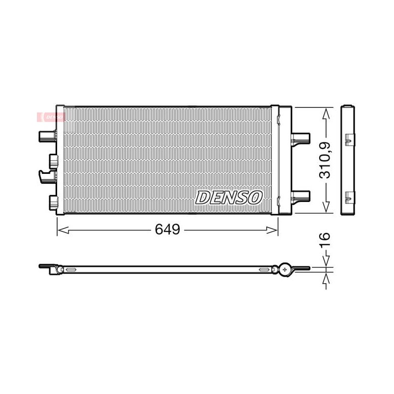 CONDENSEUR MINI CLUBMAN/COOPER