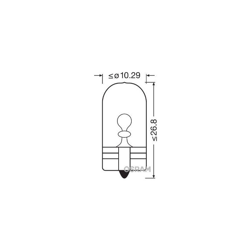 ULTRALIFE W5W 12V BLI2