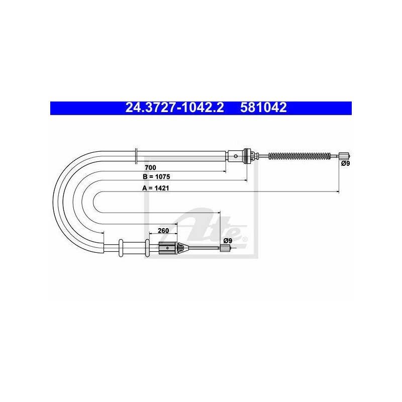 CABLE DE FREIN A MAIN