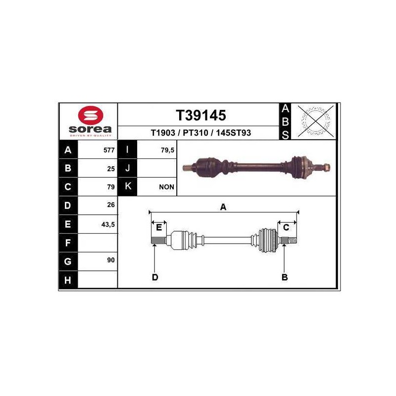 TRANSMISSION / PEUGEOT 206