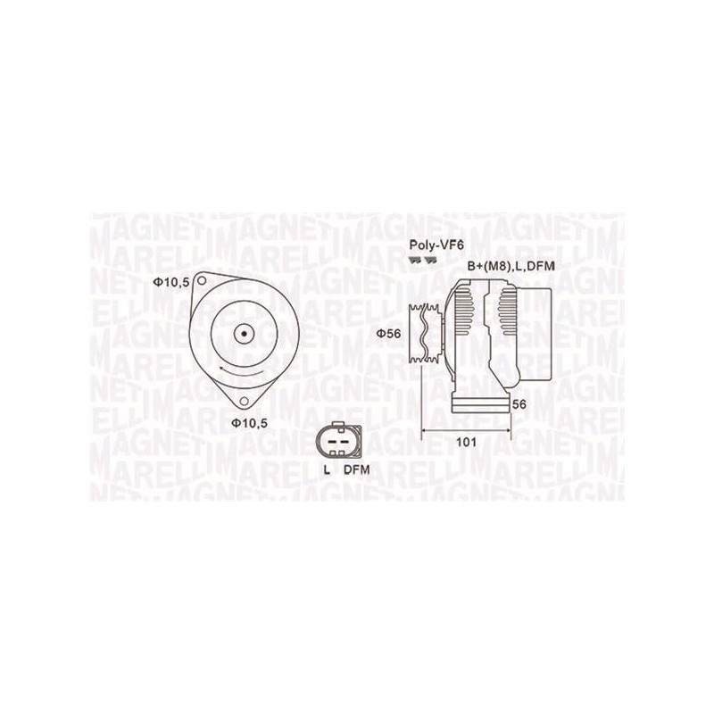 ALT EQ MB CLASSE C W203/COUPE CL203