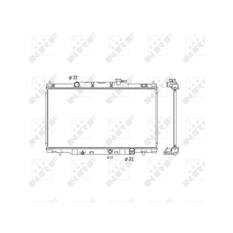 RAD HONDA CR-V 2.0 02- RADIATORS AL