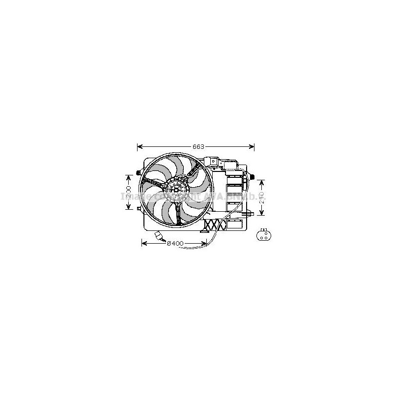 Ventilateur BMW Mini Cooper 03-