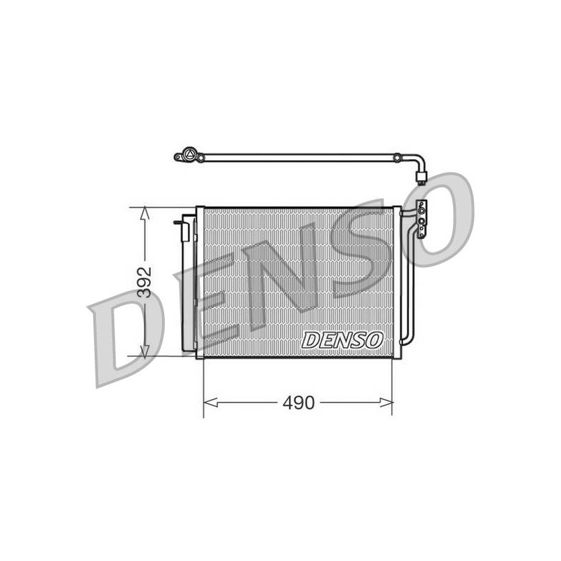 CONDENSEUR BMW X5 E53