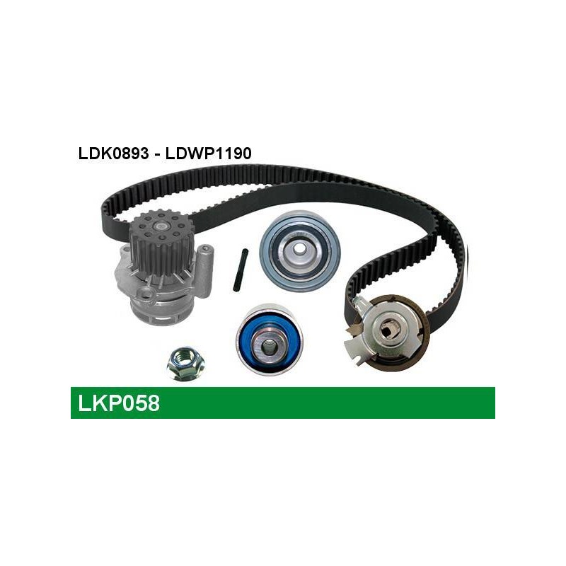 LUCAS KIT LKP114 AND WATER PUMP PTFE +