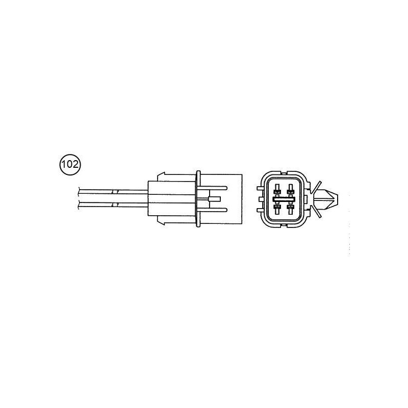 SONDE LAMBDA / OZA629-W7