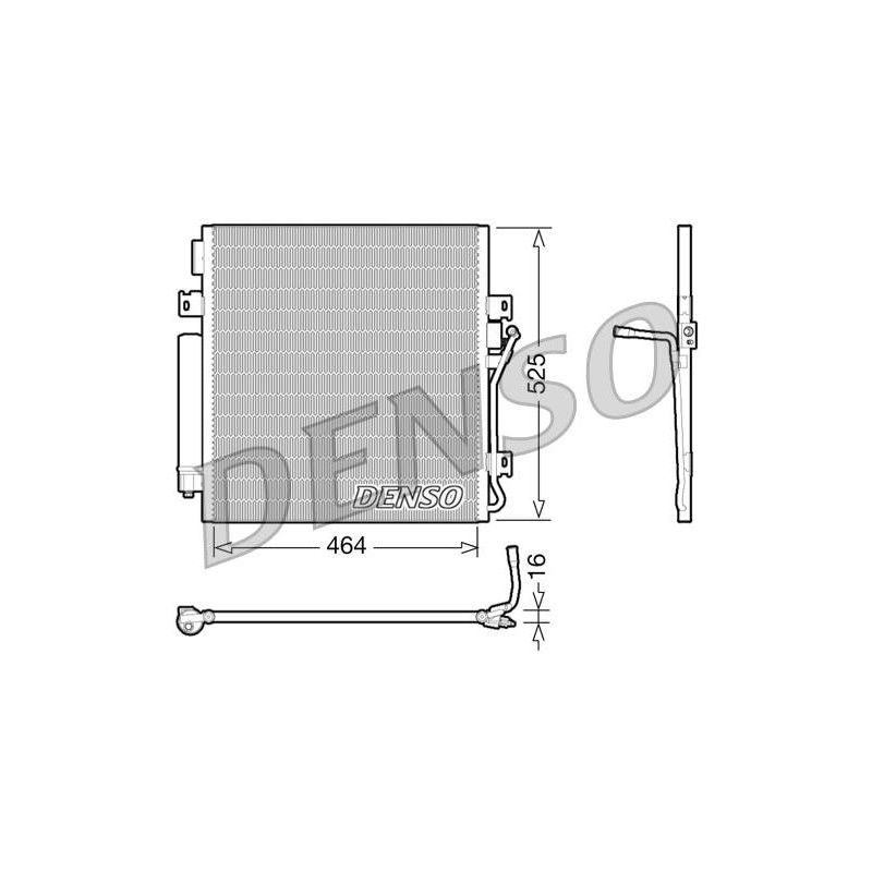 CONDENSEUR JEEP LIBERTY