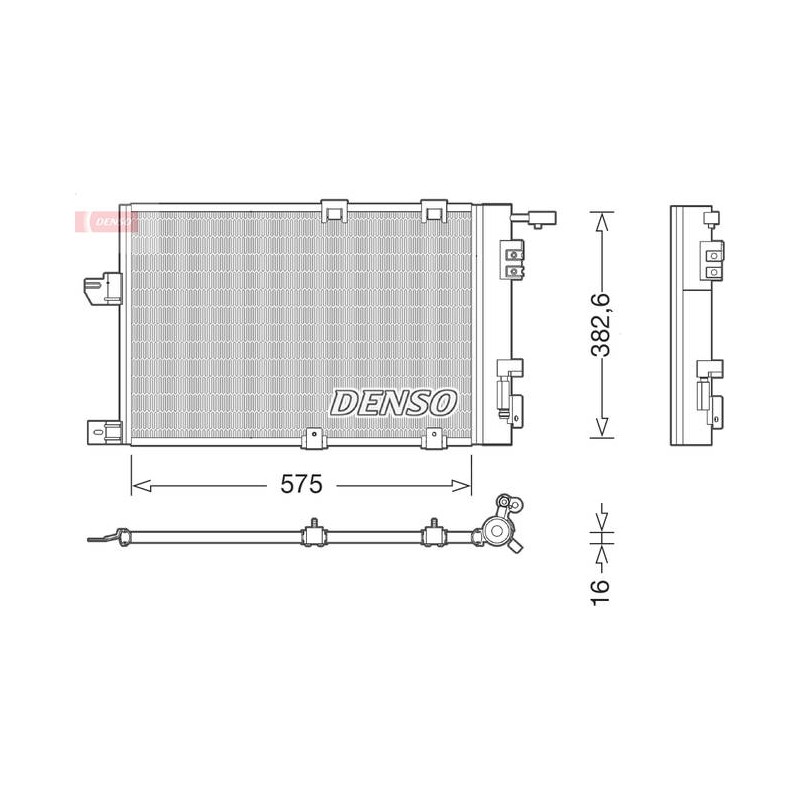 CONDENSEUR OPEL ASTRA G