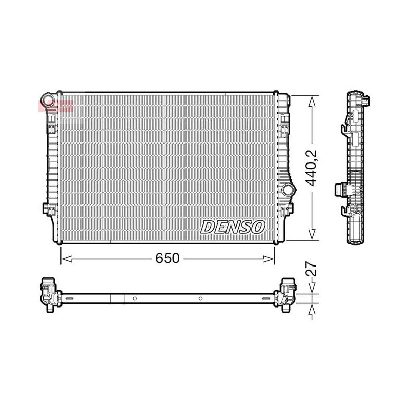 RAD. EAU VW GOLF VII/PASSAT-SEAT LE