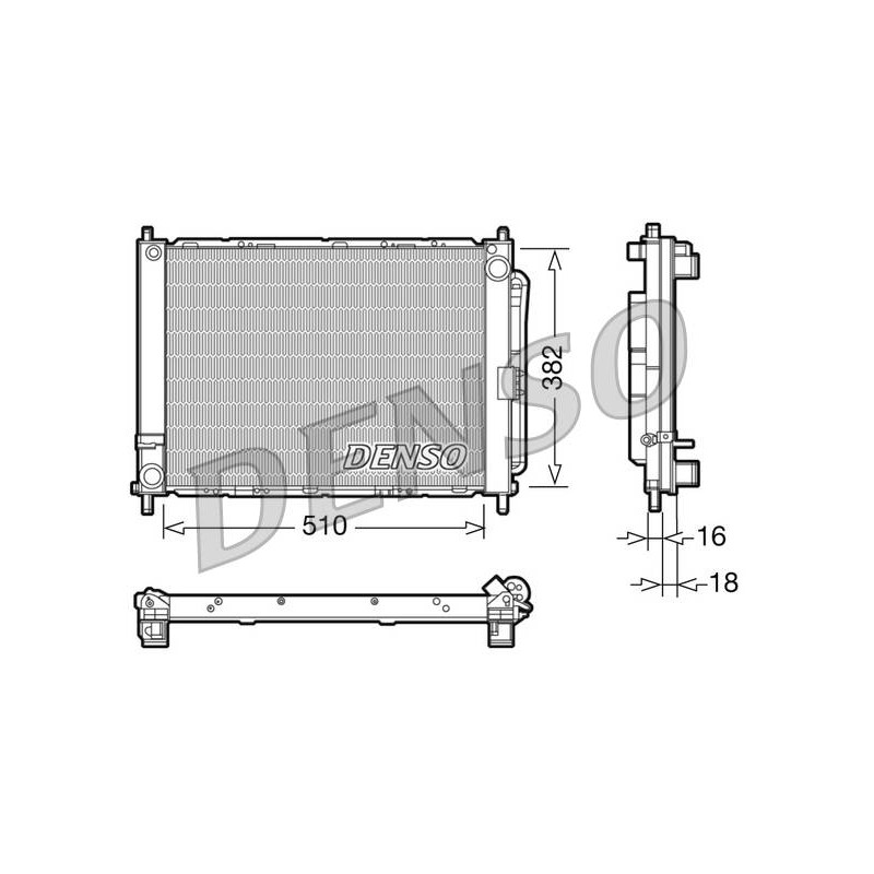 MODULE RAD. EAU/CONDENSEUR RENAULT