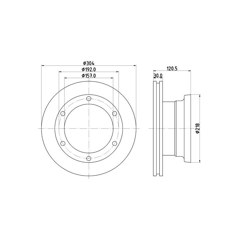 58260 DISQUE FREIN - PRIX UNIT.CART