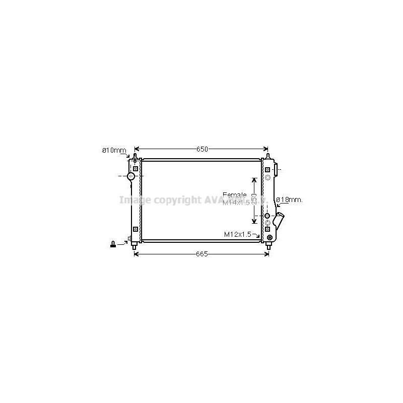 RAD EAU-VL/VUL- DAEWOO- PRE