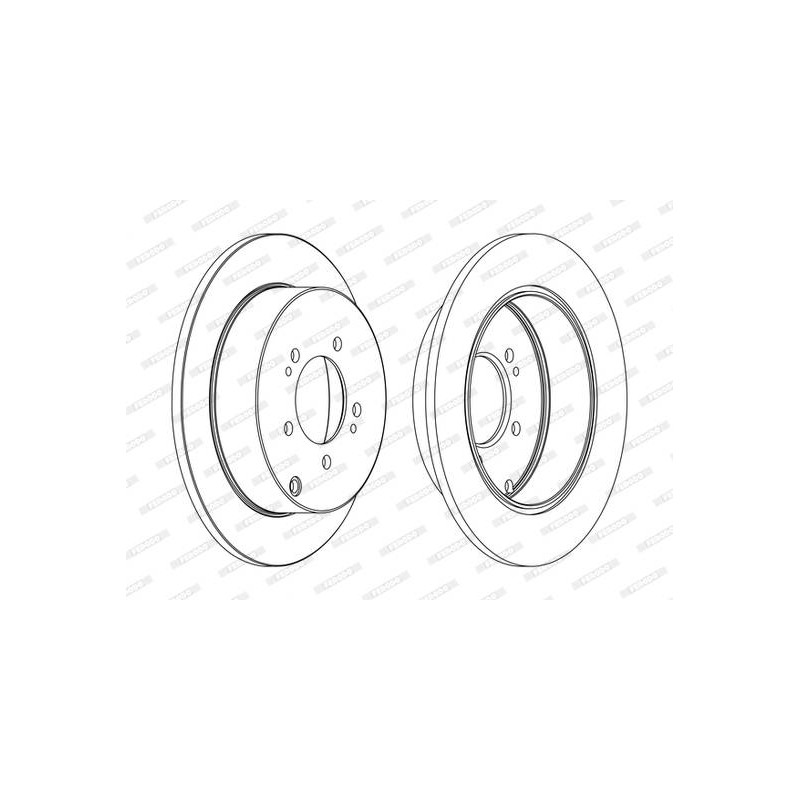 DISQUES DE FREIN VL (2P.)