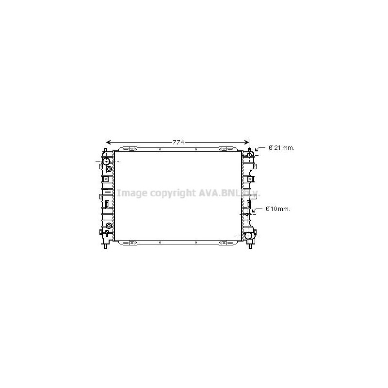 RAD EAU-VL/VUL- FORD- PRE