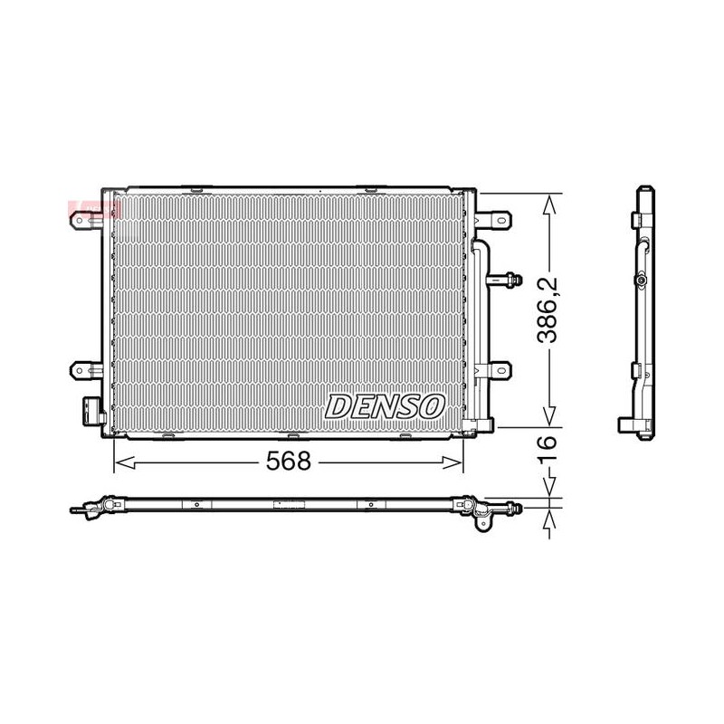 CONDENSEUR AUDI A4